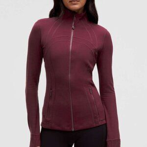 NWT Lululemon Define Jacket Nulu Garnet Size 10